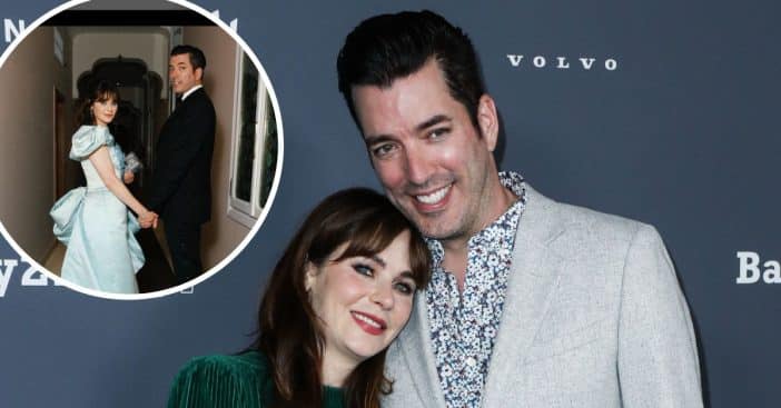 Zooey Deschanel and Jonathan Scott make rare red carpet appearance