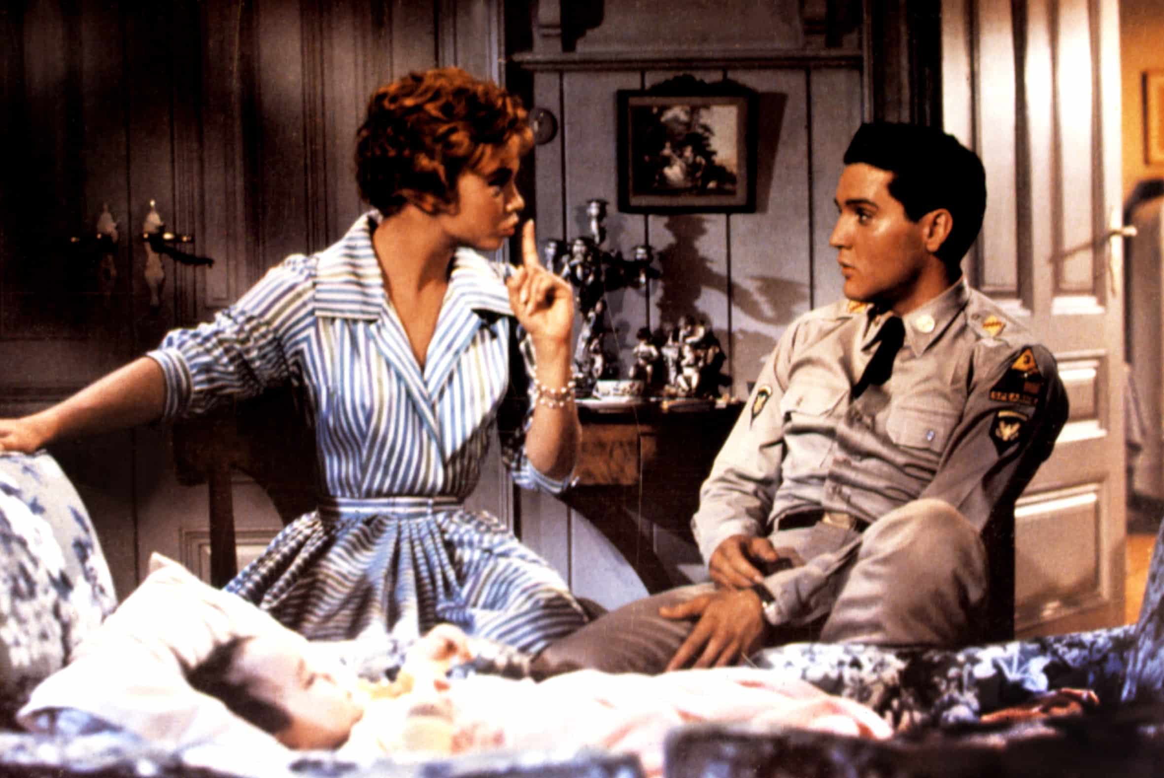 G.I. BLUES, Juliet Prowse, Elvis Presley, 1960