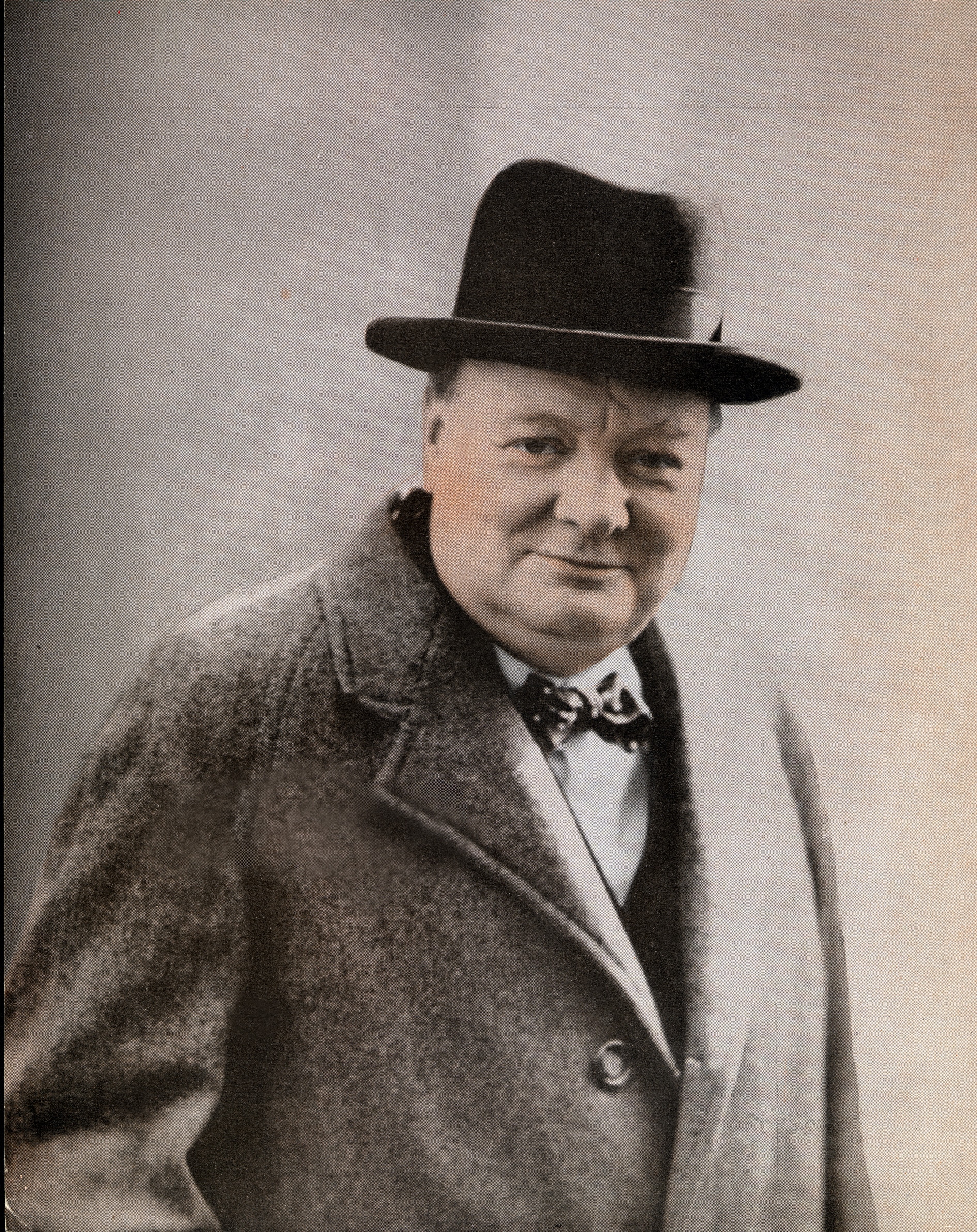 Winston Churchill, (1874-1965) British Prime Minister and 1953 Nobel Prize for Literature