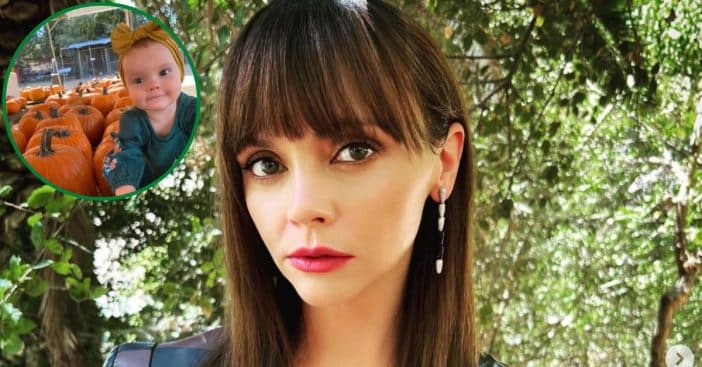 Christina Ricci’s Daughter Cleo Looks Just Like Mom In Cute Pumpkin Patch Photo