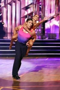 Joseph Baena in James Bond night for Dancing with the Stars