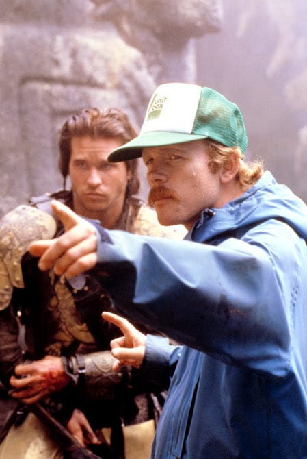 Val Kilmer and Ron Howard in Willow