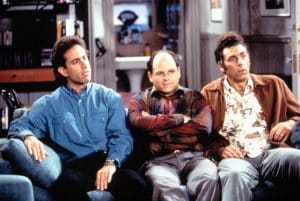 The cast of Seinfeld