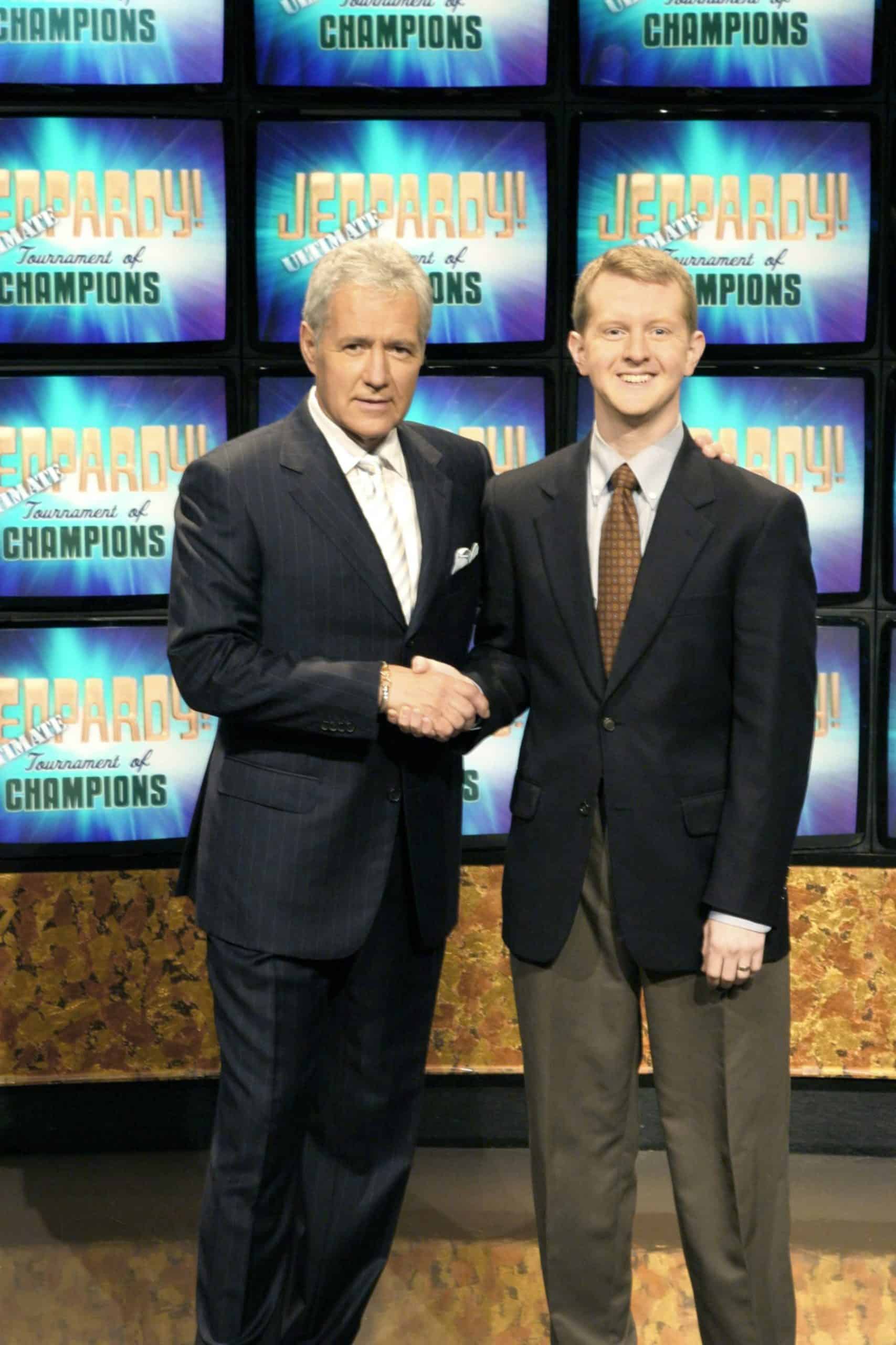 JEOPARDY, host Alex Trebek, Ken Jennings, 'Ultimate Tournament of Champions' (2005), 1984-