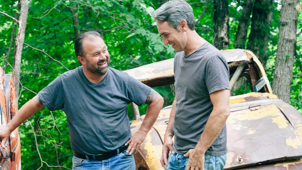Frank and Mike on 'American Pickers' 