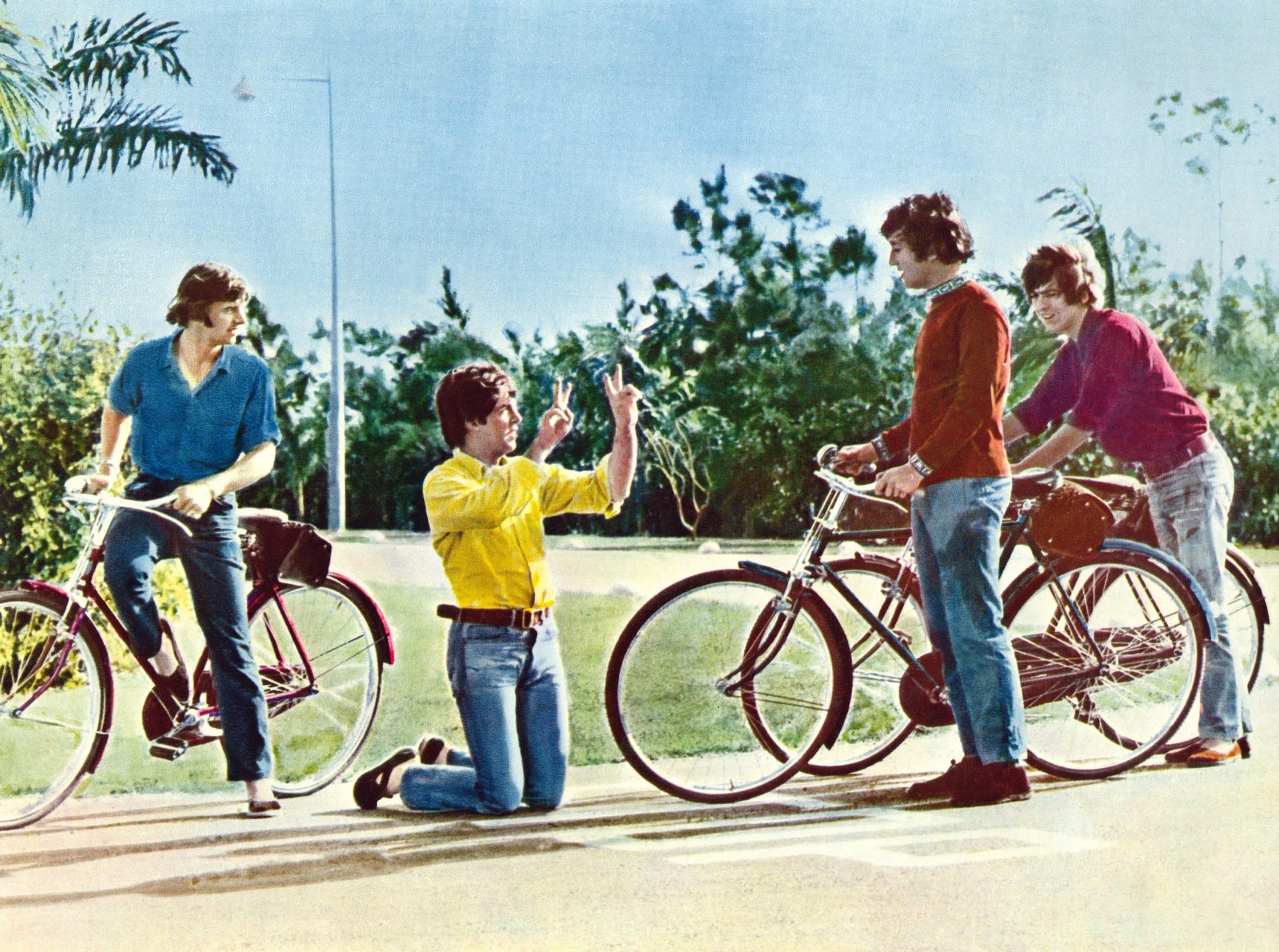 HELP!, from left: Ringo Starr, Paul McCartney, John Lennon, George Harrison, 1965 