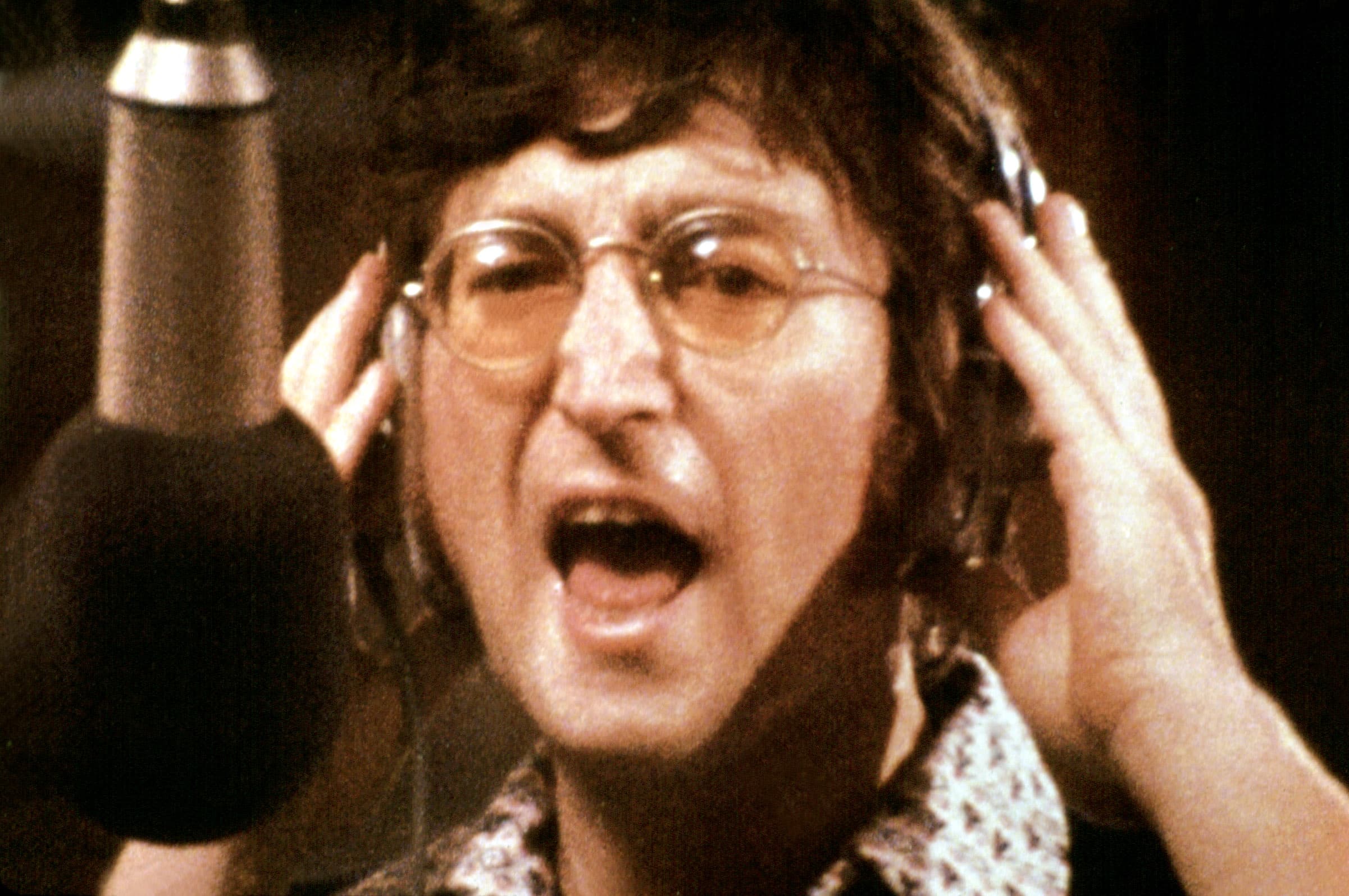 IMAGINE: JOHN LENNON, John Lennon, 1988, photo from recording of 'Imagine' album, 1971