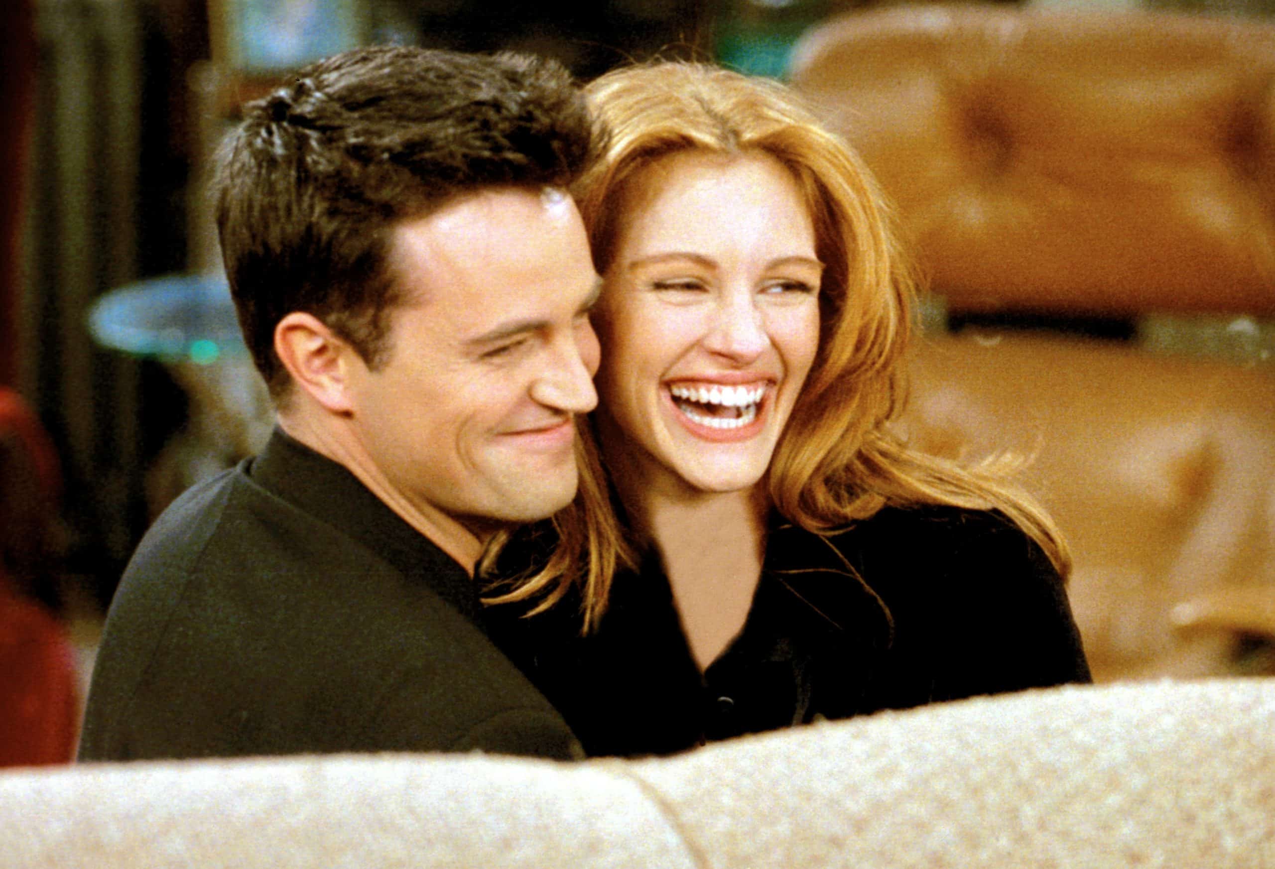 FRIENDS, Matthew Perry, Julia Roberts, 'The One After The Superbowl, Pt. I &amp; II', 