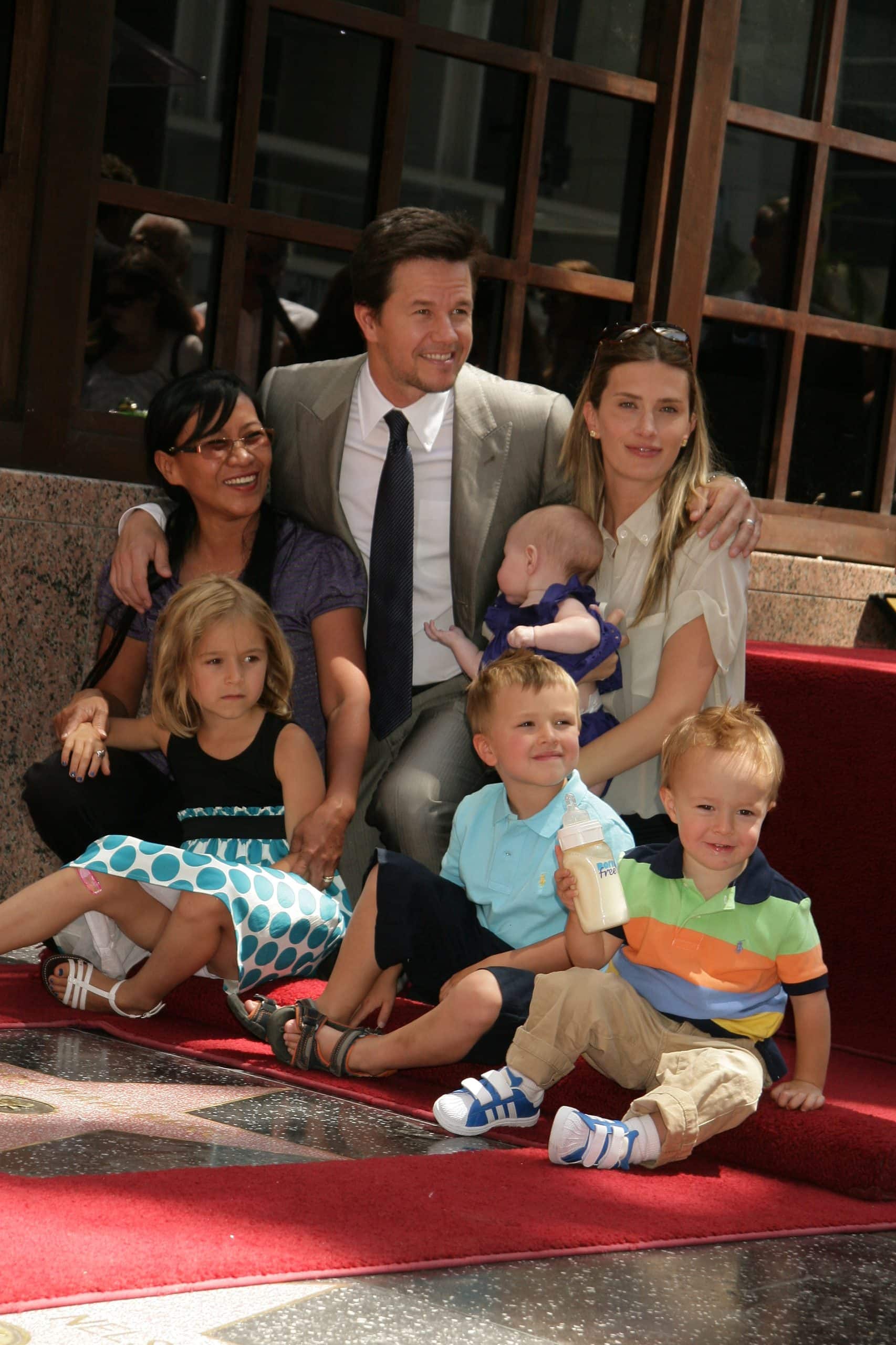 Mark Wahlberg, wife Rhea Durham, kids Ella, Michael, Brendan, Grace Margaret 