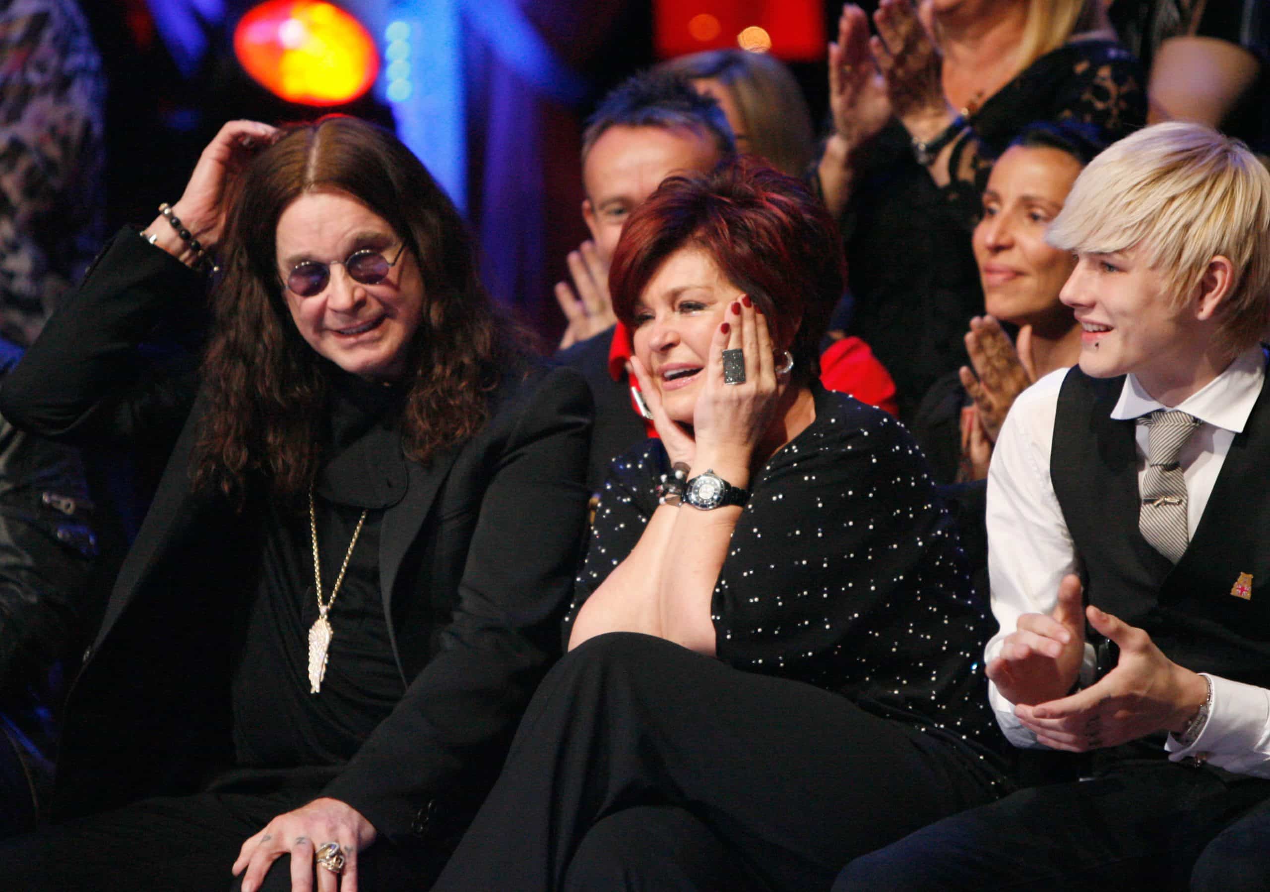 DANCING WITH THE STARS, (from left): Ozzy Osbourne, Sharon Osbourne, Luke Worrall