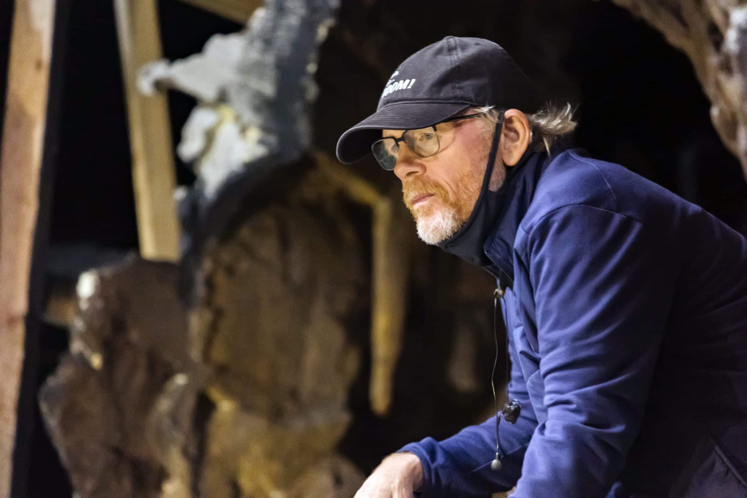 THIRTEEN LIVES, director Ron Howard, on set, 2022