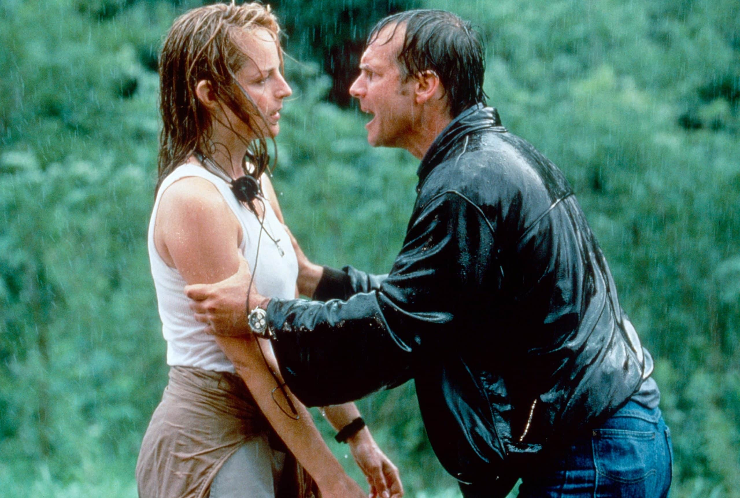 TWISTER, from left: Helen Hunt, Bill Paxton, 1996