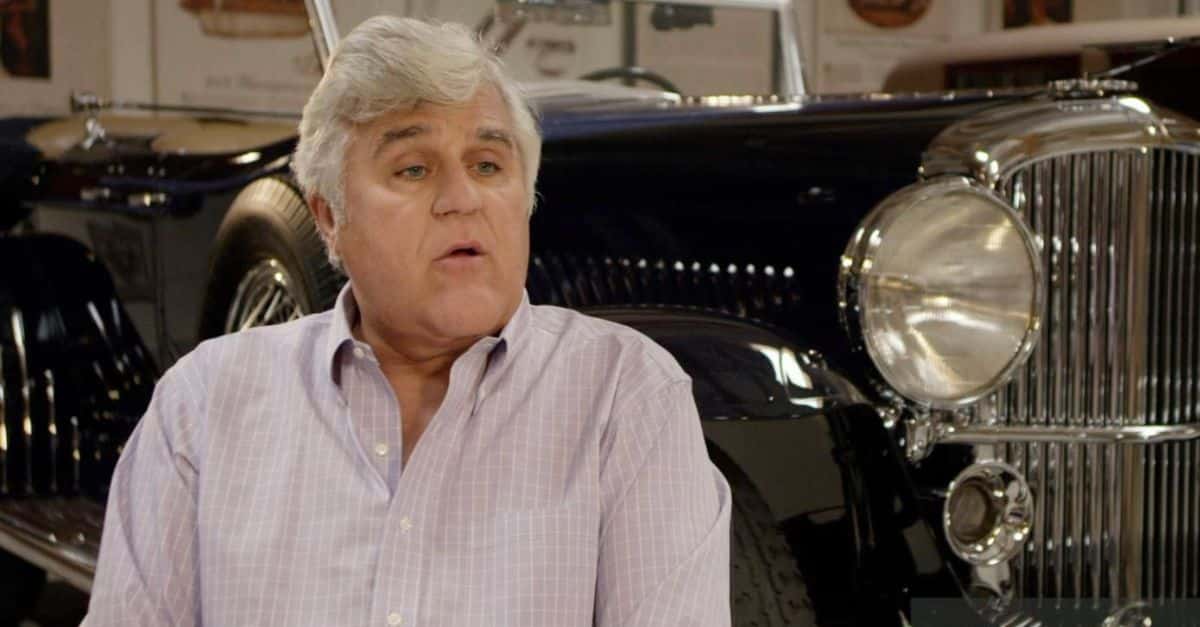 Jay Leno Reveals Burns In New Photo After Release From Hospital