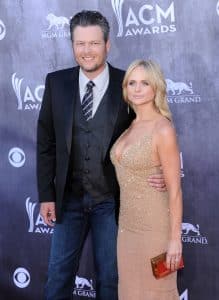 Blake Shelton and Miranda Lambert