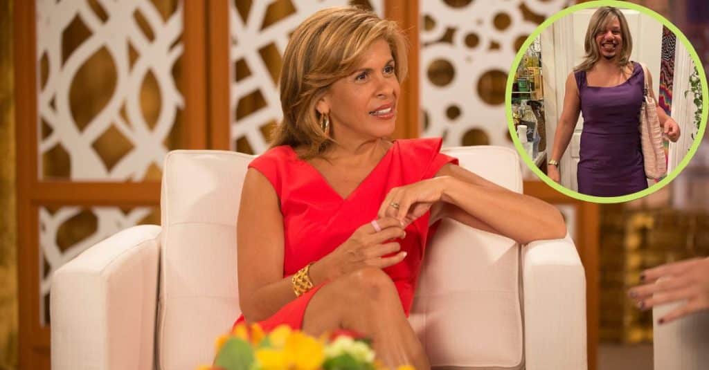 Comedian Eric André Gets Creative With Hoda Kotb Halloween Costume