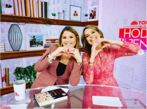 Jenna Bush Hager and Savannah Guthrie