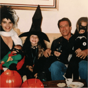 Katherine Schwarzenegger shared a throwback photo from Halloween years ago