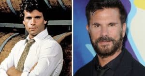 Lorenzo Lamas from the cast of Falcon Crest and after
