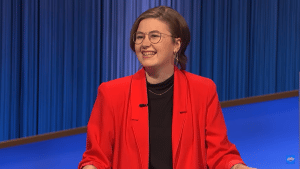 Mattea Roach returns from her winning streak for the Tournament of Champions on Jeopardy, 2022 edition