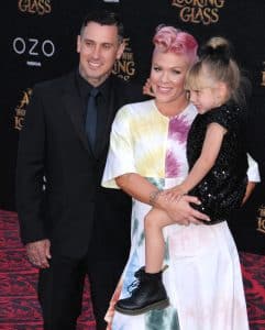 Pink and her family