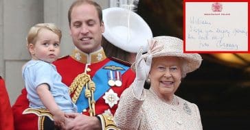 Queen Elizabeth wrote a sweet note to her grandson