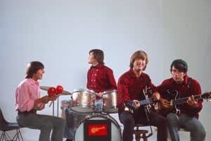 THE MONKEES, from left: Davy Jones, Mickey Dolenz, Peter Tork, Mike Nesmith