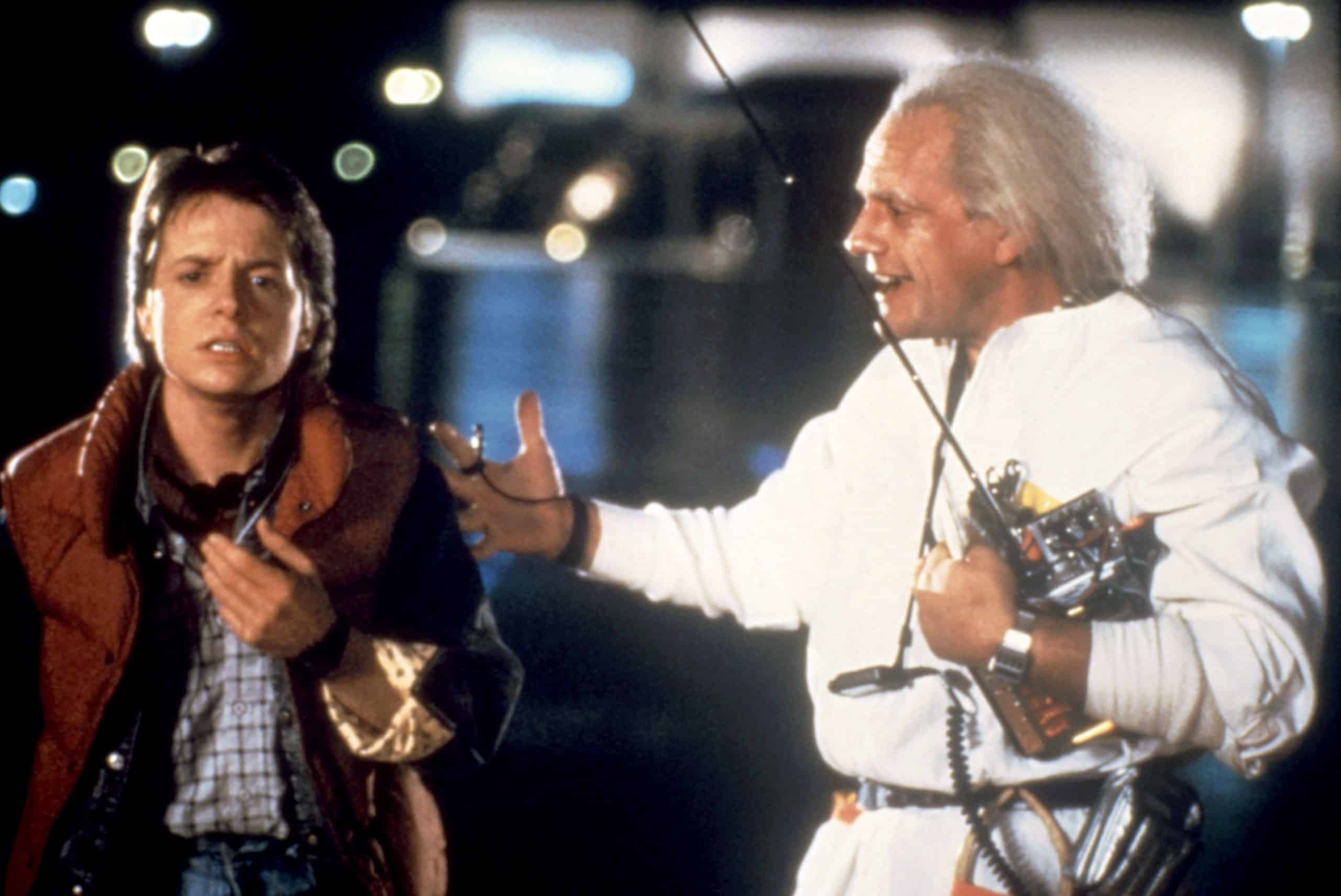 BACK TO THE FUTURE, Michael J. Fox, Christopher Lloyd, 1985