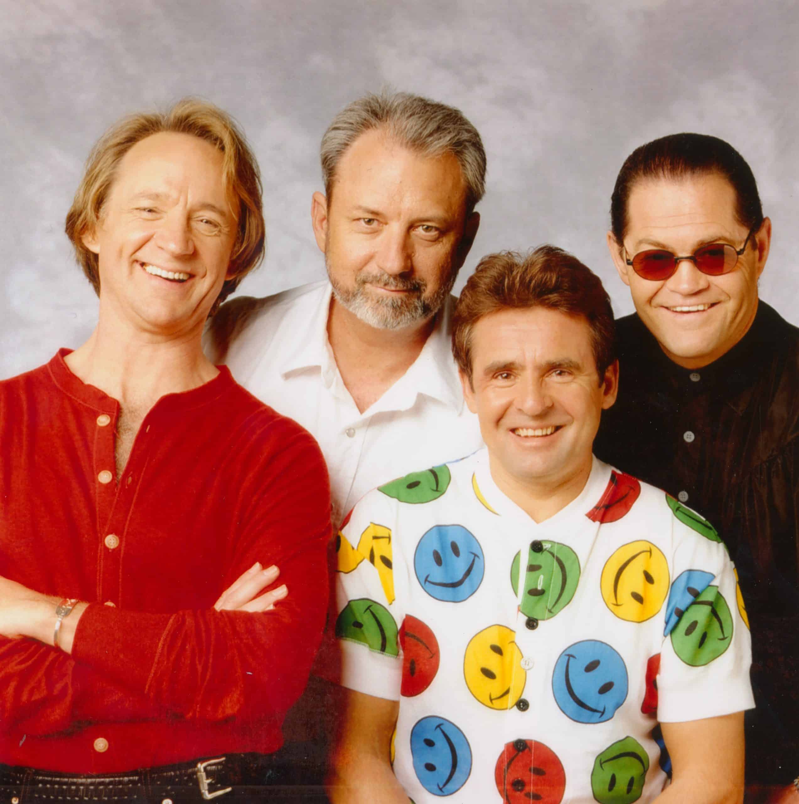 THE MONKEES, Peter Tork, Mike Nesmith, Davy Jones, Mickey Dolenz, c. 1997