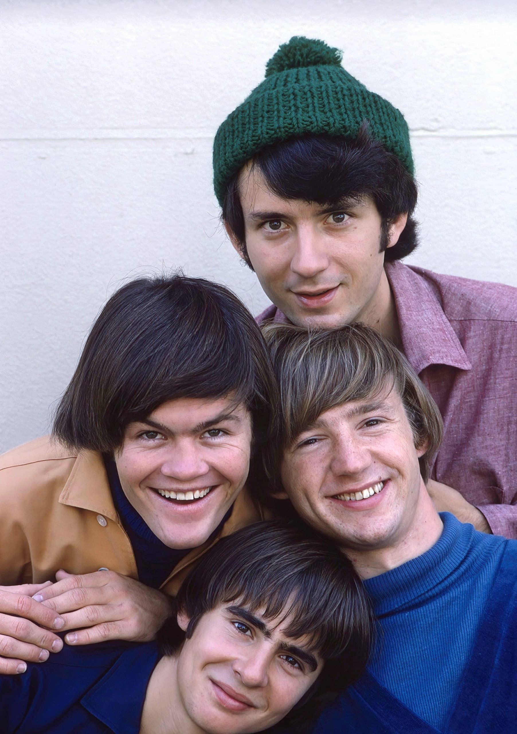 THE MONKEES, clockwise from top, Mike Nesmith, Peter Tork, Davy Jones, Mickey Dolenz, 1966-1968