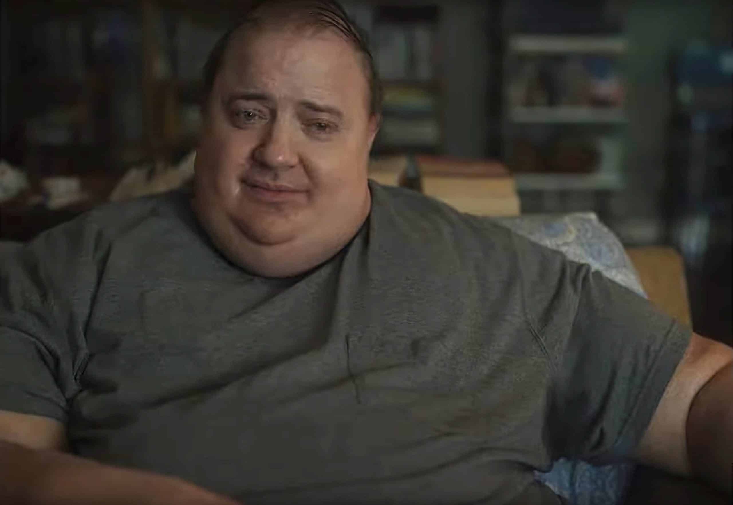 Watch Brendan Fraser As A 600Lb. Man In The Trailer For 'The Whale'