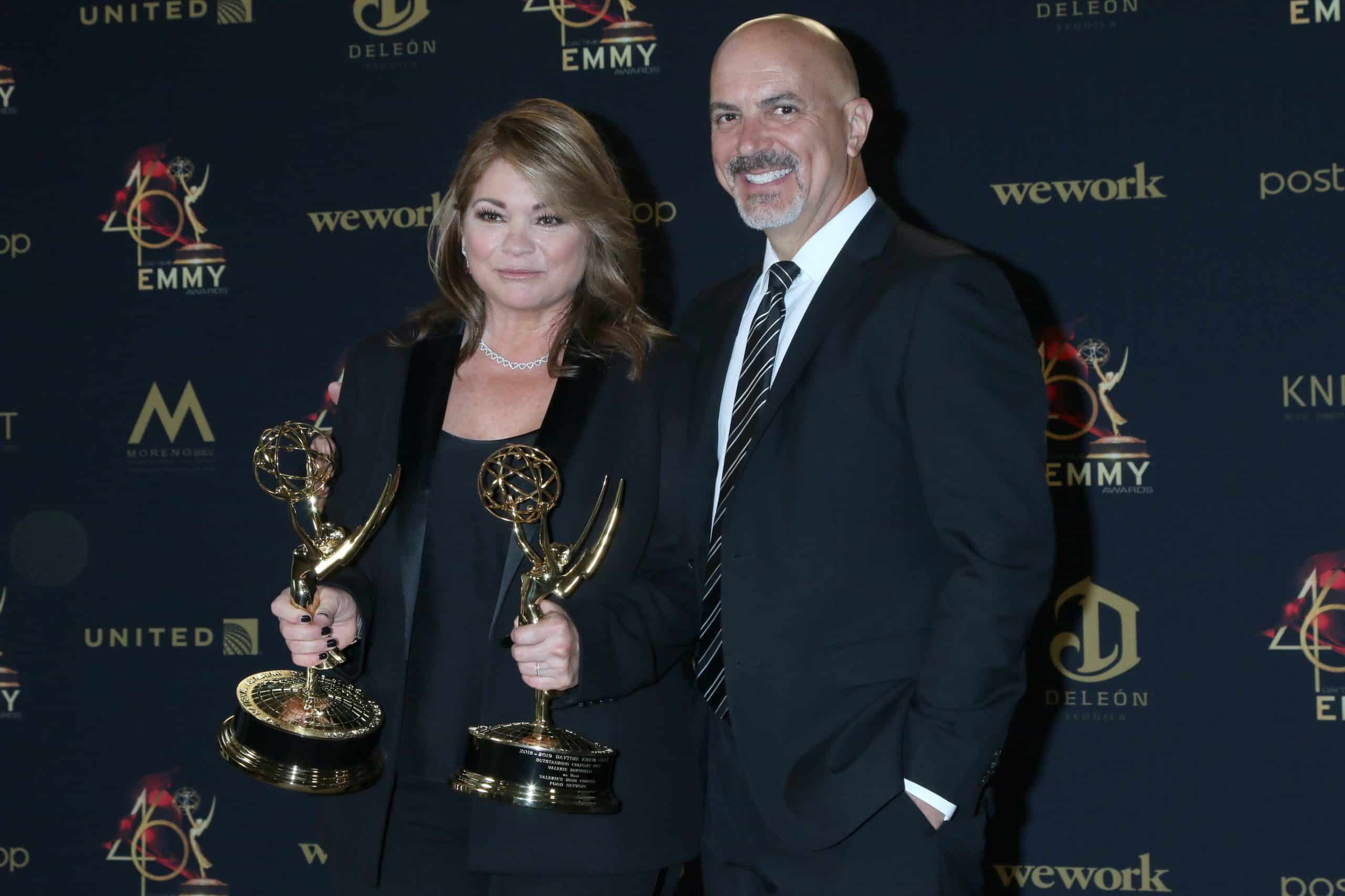 LOS ANGELES - MAY 5: Valerie Bertinelli, Tom Vitale at the 2019 Daytime Emmy Awards