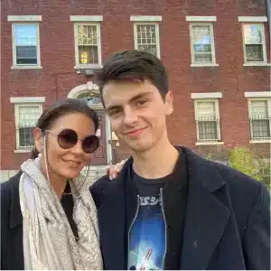 Catherine Zeta-Jones and Dylan Douglas attended the premiere of the new National Treasure series