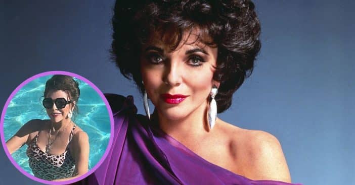 Joan Collins has fun in the sun this Christmas