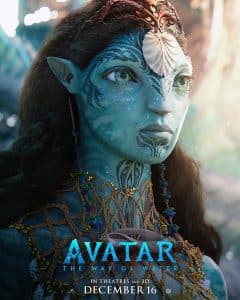 AVATAR: THE WAY OF WATER, (aka AVATAR 2), character poster, Ronal (voice: Kate Winslet)
