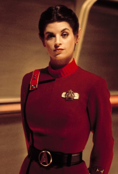 Kirstie Alley in Star Trek II: The Wrath of Khan
