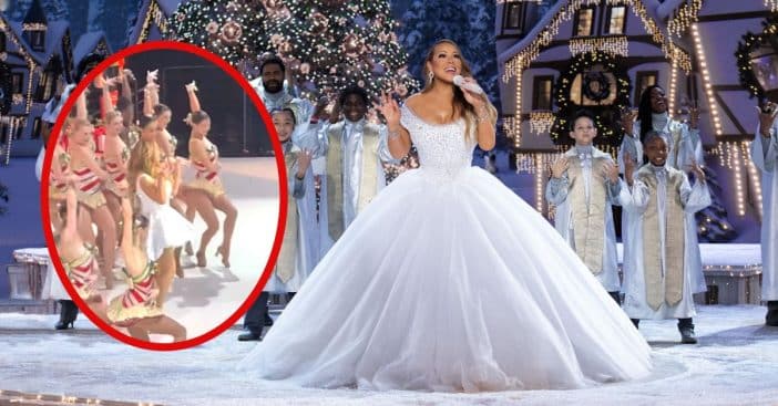 Mariah Carey performs in a magical concert