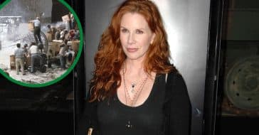 Melissa Gilbert shares a behind-the-scenes photo