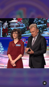 Sajak had a strong reaction to Kate's joke about taking a leak