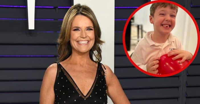 Savannah Guthrie celebrates her son Charley