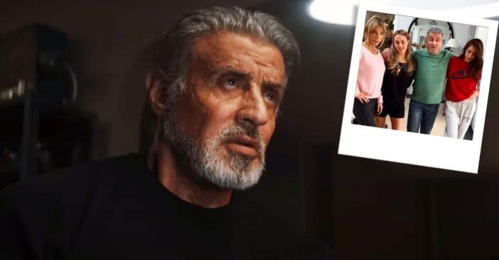 Sylvester Stallone shares a family video for Christmas