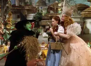 The Wicked Witch famously threatened Dorothy with the hourglass in Wizard of Oz