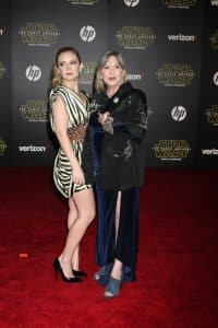 With every big milestone, Billie Lourd mourns that Carrie Fisher could not be there