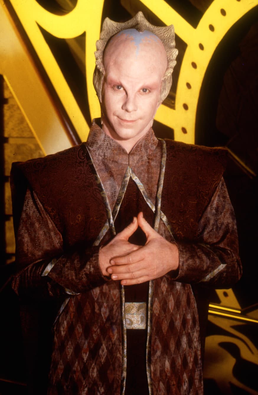 BABYLON 5, 1995/1996, Bill Mumy as Lennier, aide to Delenn