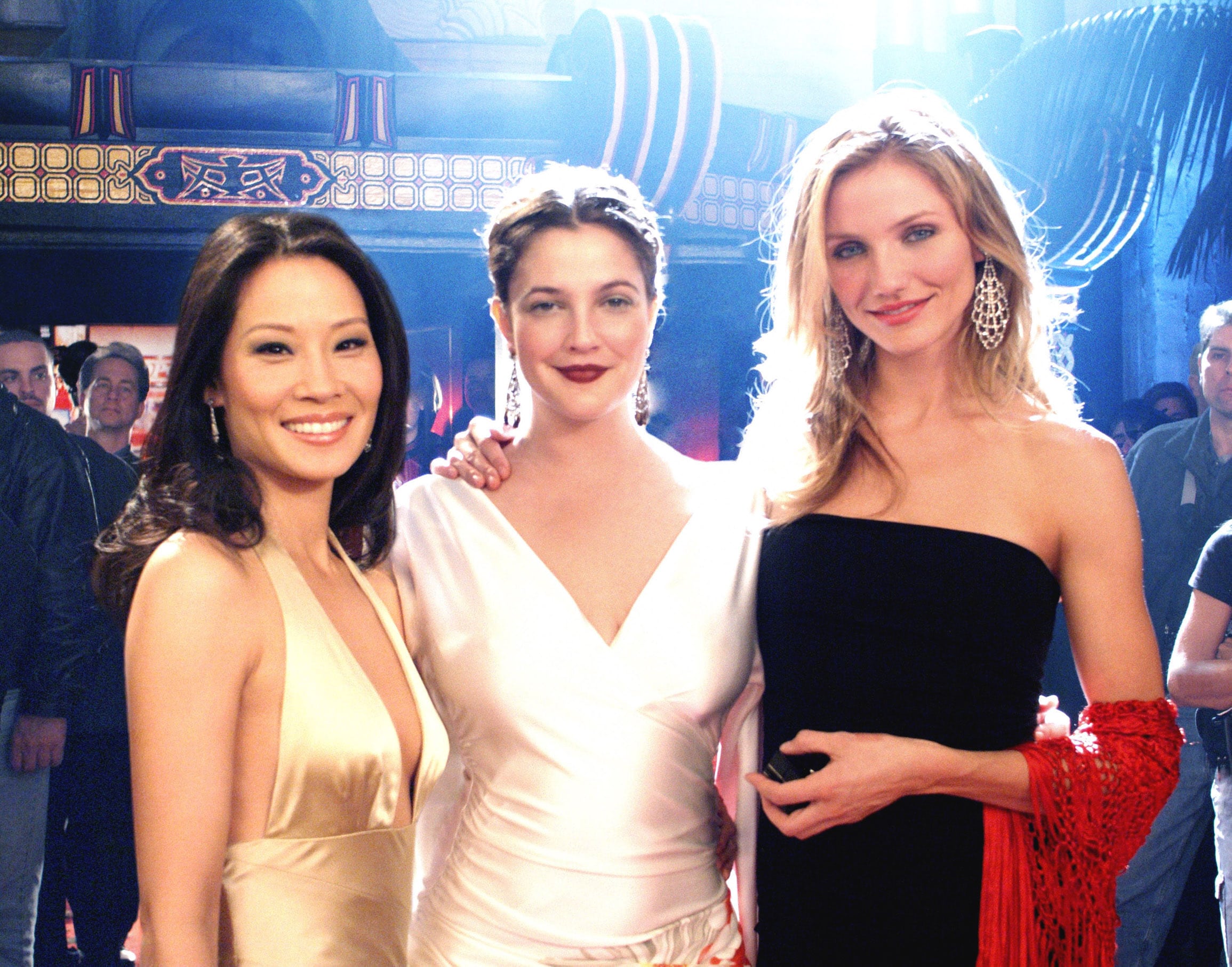 CHARLIE'S ANGELS: FULL THROTTLE, Lucy Liu, Drew Barrymore, Cameron Diaz, 2003