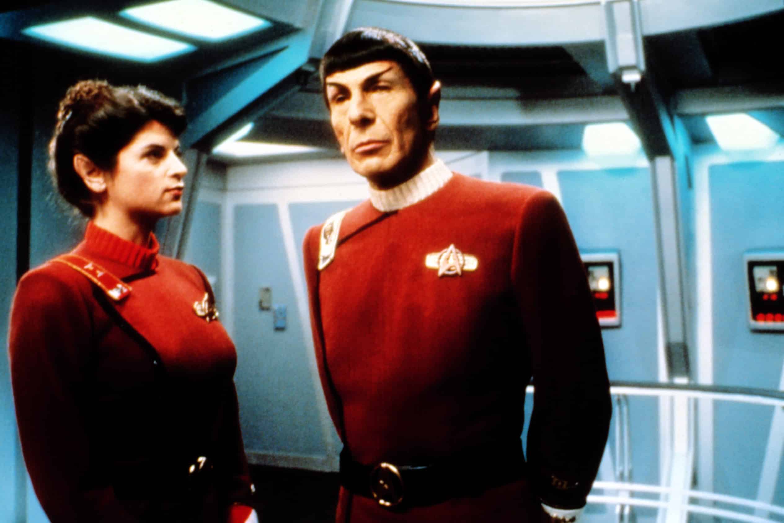 STAR TREK II: THE WRATH OF KHAN, Kirstie Alley, Leonard Nimoy, 1982 