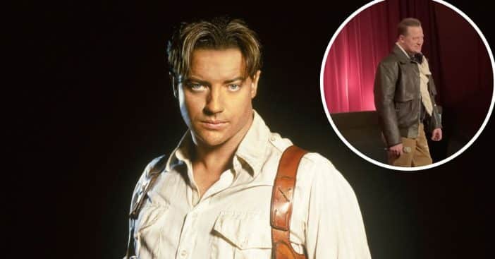 Brendan Fraser Surprises Audience At 'Mummy' Screening Dressed As His Iconic Character