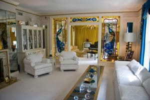 Graceland's living room