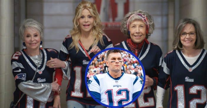 Jane Fonda was starstruck working with Tom Brady