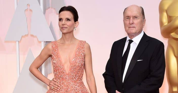 Robert Duvall with his wife