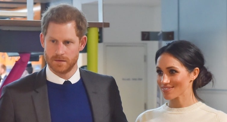Prince Harry and his wife Meghan Markle 